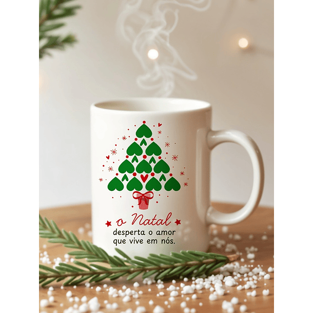 Arte Caneca O Natal desperta o amor que vive em nós em Jpg 