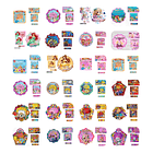 Arquivos Etiquetas Escolares Diversos temas e Personagens Editáveis  3