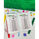 Arquivo Volta as aulas Completo Etiquetas e Tabuada e muito mais Arquivo em Png 5