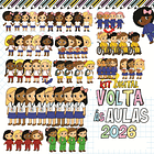 Combo Volta as aulas Squeeze, Caneca, Capa agenda, Toalhinhas e Muito mais Arquivo Editável 8