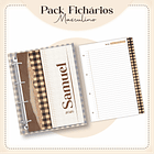 Arquivo encadernação Ficharios Masculino e Feminino Arquivo em Pdf  7