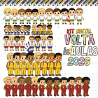 Combo Volta as aulas Squeeze, Caneca, Capa agenda, Toalhinhas e Muito mais Arquivo Editável 9