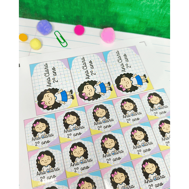 Arquivo Volta as aulas Completo Etiquetas e Tabuada e muito mais Arquivo em Png 7