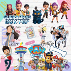 Kit Digital Etiquetas Escolares PNG – Volta às Aulas 2026 (60 Temas) 10