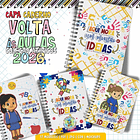 Combo Volta as aulas Squeeze, Caneca, Capa agenda, Toalhinhas e Muito mais Arquivo Editável 15
