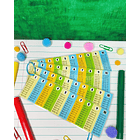 Arquivo Volta as aulas Completo Etiquetas e Tabuada e muito mais Arquivo em Png 13