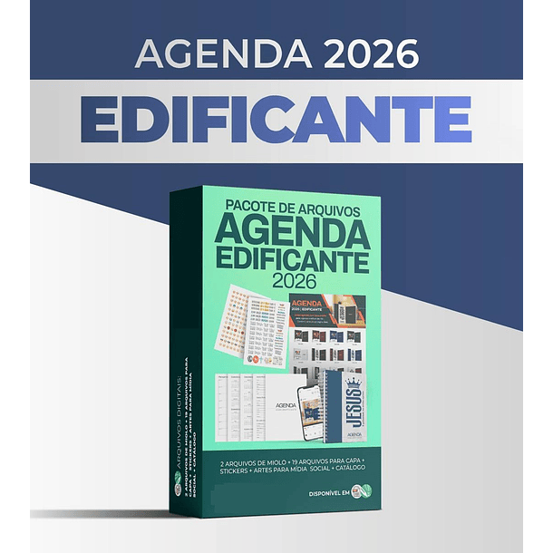 Arquivo Agenda Edificante Gospel 2026 Arquivo Editável  1