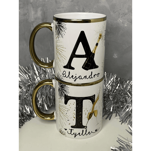 26 Artes para Caneca Alfabeto Ano Novo 2026 Arquivo em Png 1