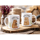 7 Artes para Caneca Capivara Ironica Arquivo Editável  1