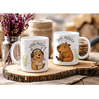 7 Artes para Caneca Capivara Ironica Arquivo Editável  2
