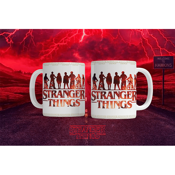 12 Artes para Caneca Stranger Things Arquivo em Png  1