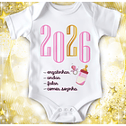 14 Artes para Camisa ou Body Ano Novo 2026 Arquivo Editável  3