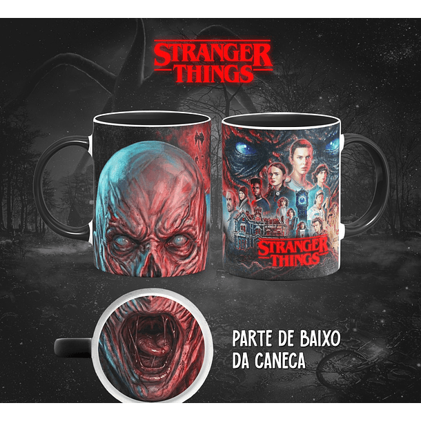 13 Artes para Caneca Bocão Stranger Things em Png 4