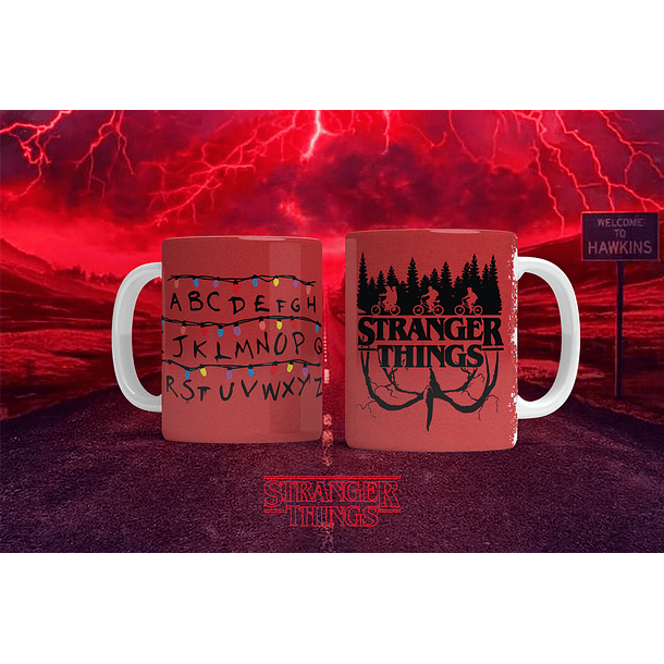 12 Artes para Caneca Stranger Things Arquivo em Png  6