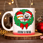 20 Artes para Caneca Natal Gatinhos em Linhas Arquivo em Png 3