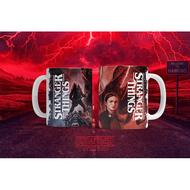 12 Artes para Caneca Stranger Things Arquivo em Png  9