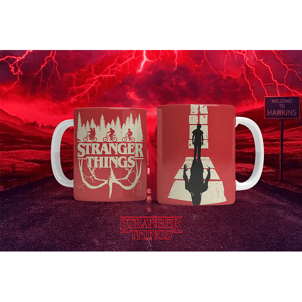 12 Artes para Caneca Stranger Things Arquivo em Png  11