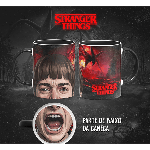 13 Artes para Caneca Bocão Stranger Things em Png 12