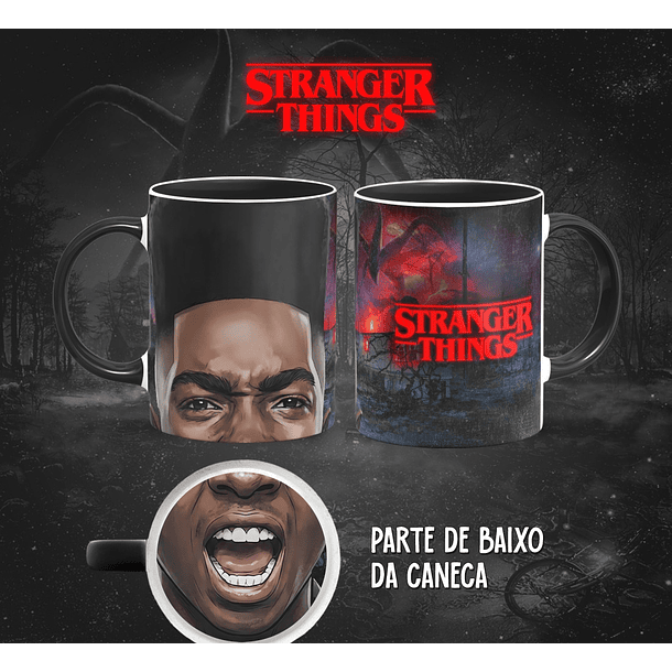 13 Artes para Caneca Bocão Stranger Things em Png 13