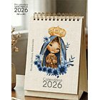 Arquivo Calendário de Mesa Santinhos 2026 Arquivo em Pdf  3