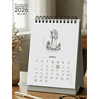 Arquivo Calendário de Mesa Santinhos 2026 Arquivo em Pdf  4