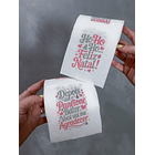 Arquivo para Sublimar Papel Higienico Natal Secreto Zueira Arquivo em Png 1