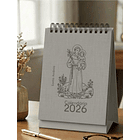 Arquivo Calendário de Mesa Santinhos 2026 Arquivo em Pdf  5