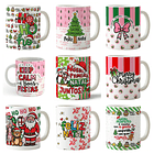58 Artes para Caneca Natal Papai Noel Arquivo em Jpg 7