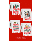 Arquivo para Sublimar Papel Higienico Natal Secreto Zueira Arquivo em Png 2