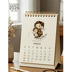 Arquivo Calendário de Mesa Santinhos 2026 Arquivo em Pdf  7