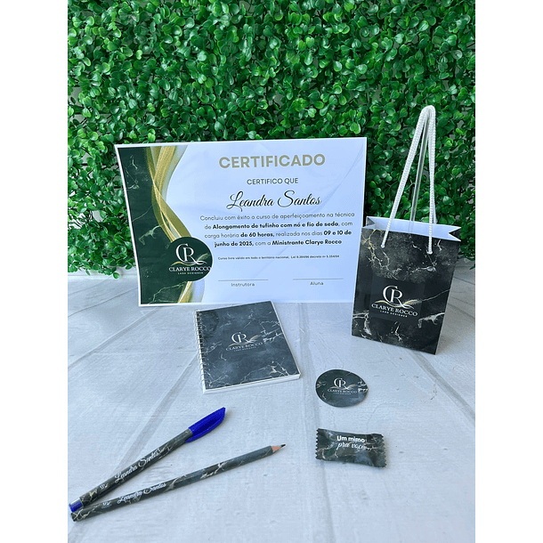 Arquivos para Kit Curso, Certificado, Caneta Arquivo Editável  2