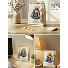 Arquivo Calendário de Mesa Santinhos 2026 Arquivo em Pdf  13