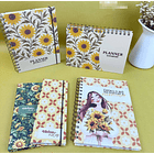 Combo encadernação + Kit digital Girassol Arquivo em Png 4