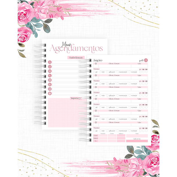Coleção Digital Agendamentos 2026 Completa 3