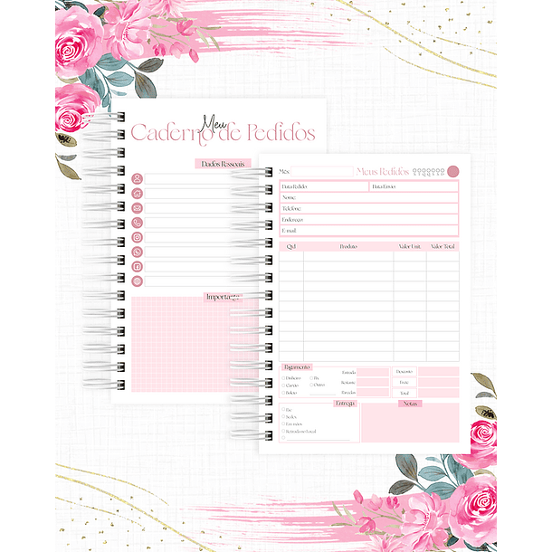 Coleção Digital Agendamentos 2026 Completa 6