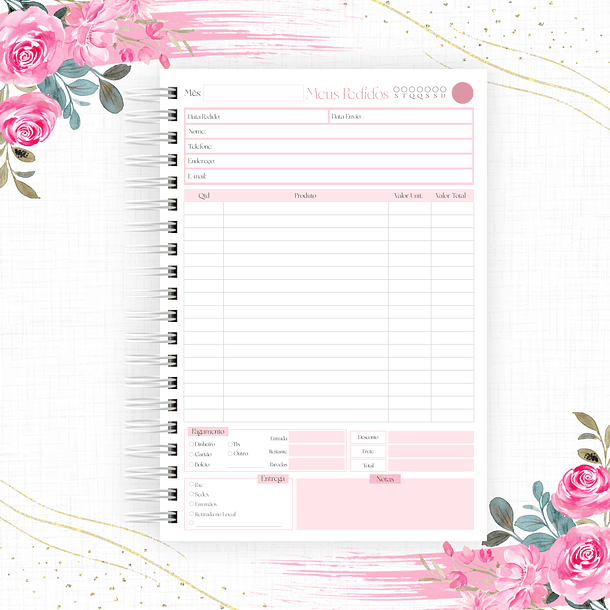 Coleção Digital Agendamentos 2026 Completa 13