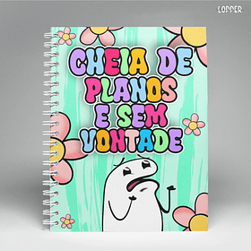 Arte Capa Agenda Cheia de Planos e Sem Vontade Aqr JPG