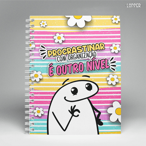 Arte Capa Agenda Flork Procastinar Com Organização é Outro Nivel Aqr JPG 1