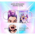 10 Artes para Caneca Bocão Guerreiras do K-Pop Arquivo em Png  1