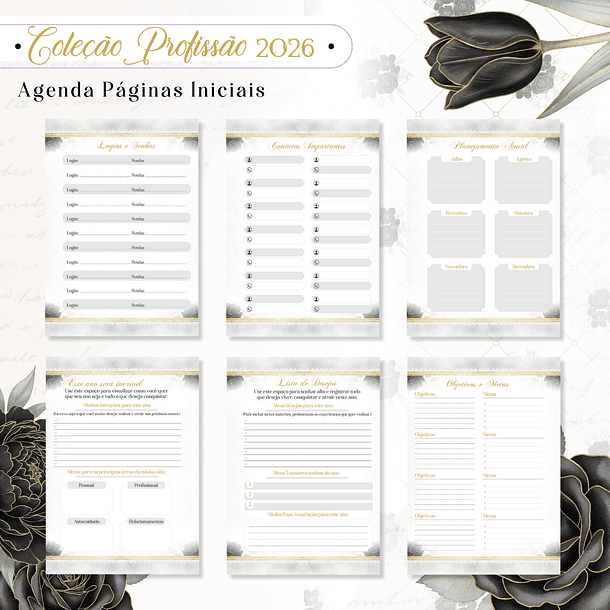 Coleção Profissões Feminina 2026 Arquivo em Pdf 9