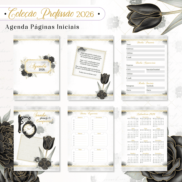 Coleção Profissões Feminina 2026 Arquivo em Pdf 16