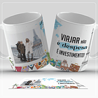 6 Artes para Caneca Viagem Arquivo em Png  6