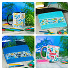 64 Artes para Caneca, Toalhinha e  Garrafinha Volta às Aulas Arquivo em Png 2