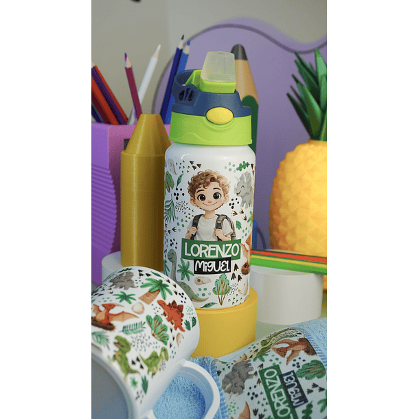 90 Artes para Sublimação Caneca Garrafa e Toalhinha Volta as Aulas Arquivo em Png  2