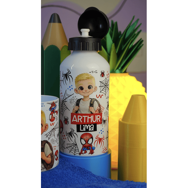 90 Artes para Sublimação Caneca Garrafa e Toalhinha Volta as Aulas Arquivo em Png  4