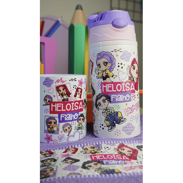 90 Artes para Sublimação Caneca Garrafa e Toalhinha Volta as Aulas Arquivo em Png  10