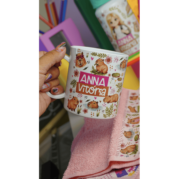 90 Artes para Sublimação Caneca Garrafa e Toalhinha Volta as Aulas Arquivo em Png  11