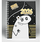 Arquivo Capas para Agendas Notas Sinceras Personagens Arquivo Editável  12