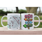 5 Artes para Caneca Viajem Arquivo Editável 2