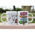 5 Artes para Caneca Viajem Arquivo Editável 3